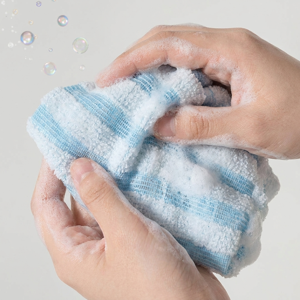 Serviette Exfoliante Dos Double Face